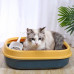 Туалет лоток для кошек с лопаткой Taotaopets 225501 46*38*13 см Indigo Туалет лоток для кошек с лопаткой Taotaopets 225501 46*38*13 см Indigo
