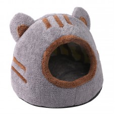 Домик лежанка для котов Taotaopets 569902 Bear house Gray 43*41*37 см
