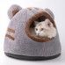 Домик лежанка для котов Taotaopets 569902 Bear house Gray 36*30*30 см