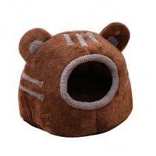 Домик лежанка для котов Taotaopets 569902 Bear house Brown 43*41*37 см