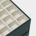 Шкатулка Casegrace SP-01223 для украшений и ювелирных изделий трехуровневая 26,5*18*13,5 см Green Шкатулка Casegrace SP-01223 для украшений и ювелирных изделий трехуровневая 26,5*18*13,5 см Green
