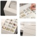 Шкатулка Casegrace SP-01223 для украшений и ювелирных изделий трехуровневая 26,5*18*13,5 см White Шкатулка Casegrace SP-01223 для украшений и ювелирных изделий трехуровневая 26,5*18*13,5 см White