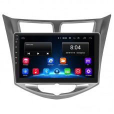 Штатная магнитола Lesko для Hyundai Solaris I 2010-2014 экран 10" 2/32Gb Wi-Fi GPS Base Штатная магнитола Lesko для Hyundai Solaris I 2010-2014 экран 10" 2/32Gb Wi-Fi GPS Base