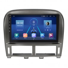 Штатная магнитола Lesko для Toyota Celsior III (F30) Рестайлинг ver 2 2003-2006 экран 9" 4/32Gb 4G Wi-Fi GPS Top