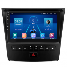 Штатная магнитола Lesko для Lexus GS III 2004-2007 экран 9" 4/64Gb 4G Wi-Fi GPS Top