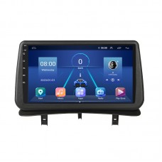 Штатная магнитола Lesko для Renault Clio III 2005-2009 экран 9" 6/128Gb 4G Wi-Fi GPS Top