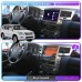 Штатная магнитола Lesko для Lexus LX III 2007-2012 экран 9" 4/32Gb 4G Wi-Fi GPS Top