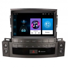 Штатная магнитола Lesko для Lexus LX III Рестайлинг 2012-2015 экран 9" 1/16Gb Wi-Fi GPS Base