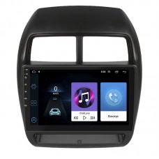 Штатная магнитола Lesko для Mitsubishi ASX I Рестайлинг 3 2020-н.в. экран 10" 1/16Gb Wi-Fi GPS Base