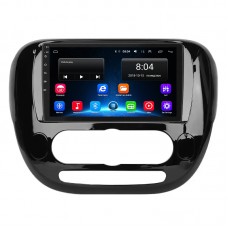 Штатная магнитола Lesko для Kia Soul II Рестайлинг 2016-2019 экран 9" 2/32Gb Wi-Fi GPS Base