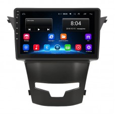 Штатная магнитола Lesko для SsangYong Korando III Рестайлинг 2013-2017 экран 9" 2/32Gb Wi-Fi GPS Base