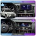 Штатная магнитола Lesko для BMW X4 I (F26) 2014-2018 экран 9" 4/32Gb 4G Wi-Fi GPS Top