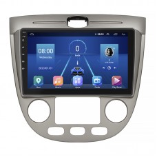 Штатная магнитола Lesko для Chevrolet Nubira Auto AC 2003-2010 экран 9" 4/32Gb 4G Wi-Fi GPS Top