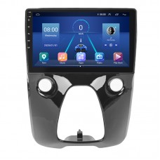 Штатная магнитола Lesko для Citroen C1 II 2014- экран 10" 2/32Gb 4G Wi-Fi GPS Top