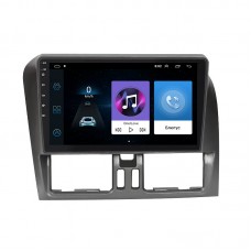 Штатная магнитола Lesko для Volvo XC60 I Рестайлинг 2013-2017 экран 9" 1/16Gb Wi-Fi GPS Base