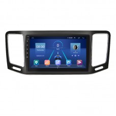 Штатная магнитола Lesko для Volkswagen Sharan II 2010-2015 экран 9" 2/32Gb 4G Wi-Fi GPS Top