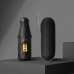 Мини-зонт 190T карманный с чехлом капсулой Black