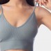 Топ женский в рубчик 08WX# с нерегулируемыми брителями съемные чашечки Серый L 80 ABC Топ женский в рубчик 08WX# с нерегулируемыми брителями съемные чашечки Серый L 80 ABC
