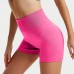 Шорты женские 1802# бесшовные для фитнеса пуш ап push up Розовый электрик L Шорты женские 1802# бесшовные для фитнеса пуш ап push up Розовый электрик L