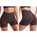 Шорты женские 1802# бесшовные для фитнеса пуш ап push up Коричневый M Шорты женские 1802# бесшовные для фитнеса пуш ап push up Коричневый M