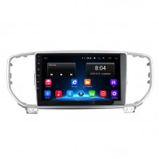 Штатная магнитола Lesko для Kia Sportage IV ver 2 2016-2018 экран 9" 2/32Gb Wi-Fi GPS Base