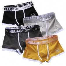 Набор мужских трусов боксеров PB-3199 Black/Turmeric/Gray/Light gray из 4 шт  XL Набор мужских трусов боксеров PB-3199 Black/Turmeric/Gray/Light gray из 4 шт  XL