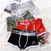 Набор мужских трусов боксеров PB-3199 Light gray/Green/Coral/Black из 4 шт XL Набор мужских трусов боксеров PB-3199 Light gray/Green/Coral/Black из 4 шт XL