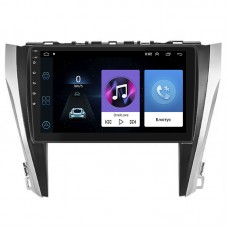 Штатная магнитола Lesko для Toyota Camry VII (XV50) Рестайлинг 2014-2017 экран 10" 1/16Gb Wi-Fi GPS Base