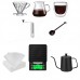 Дорожный кофейный набор Ecocoffee TS-05 из 8 предметов для приготовления кофе с кейсом Black