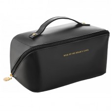 Женская косметичка BK-HZB-02 несесер органайзер дорожная бьюти кейс Black