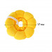 Мягкий воротник-подушка для кошек Taotaopets 028811 анти-вылизывающий XS Yellow