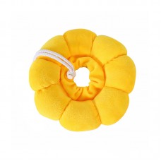 Мягкий воротник-подушка для кошек Taotaopets 028811 анти-вылизывающий M Yellow
