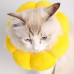 Мягкий воротник-подушка для кошек Taotaopets 028811 анти-вылизывающий M Yellow