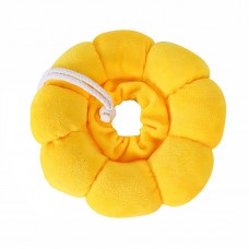 Мягкий воротник-подушка для кошек Taotaopets 028811 анти-вылизывающий L Yellow