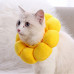 Мягкий воротник-подушка для кошек Taotaopets 028811 анти-вылизывающий L Yellow Мягкий воротник-подушка для кошек Taotaopets 028811 анти-вылизывающий L Yellow