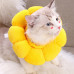 Мягкий воротник-подушка для кошек Taotaopets 028811 анти-вылизывающий L Yellow Мягкий воротник-подушка для кошек Taotaopets 028811 анти-вылизывающий L Yellow