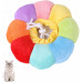 Мягкий воротник-подушка для кошек Taotaopets 028811 анти-вылизывающий M Rainbow Мягкий воротник-подушка для кошек Taotaopets 028811 анти-вылизывающий M Rainbow