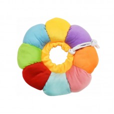 Мягкий воротник-подушка для кошек Taotaopets 028811 анти-вылизывающий M Rainbow