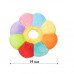 Мягкий воротник-подушка для кошек Taotaopets 028811 анти-вылизывающий XS Rainbow