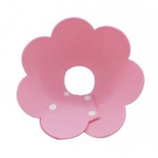 Мягкий воротник-подушка для кошек DT1063 Flower послеоперационный защитный от вылизывания XL Pink