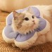 Мягкий воротник-подушка для кошек DT1018 послеоперационный защитный от вылизывания XS Purple