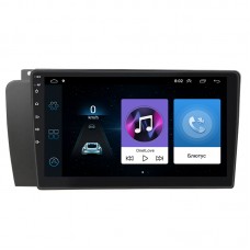 Штатная магнитола Lesko для Volvo S60 I Рестайлинг 2004-2009 экран 9" 1/16Gb Wi-Fi GPS Base