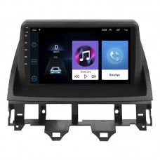 Штатная магнитола Lesko для Mazda 6 I (GG) 2002-2005 экран 9" 1/16Gb Wi-Fi GPS Base