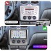Штатная магнитола Lesko для Ford Focus II (North America) 2007-2010 экран 9" 4/64 QLED CarPlay 4G Wi-Fi GPS 360 Prime