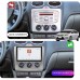 Штатная магнитола Lesko для Ford Focus II Рестайлинг 2007-2011 экран 9" 4/64 QLED CarPlay 4G Wi-Fi GPS 360 Prime