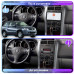Штатная магнитола Lesko для Suzuki Grand Vitara III 2005-2008 экран 9" 4/64 QLED CarPlay 4G Wi-Fi GPS 360 Prime