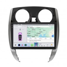 Штатная магнитола Lesko для Nissan Note II 2012-2016 экран 10" 4/64 QLED CarPlay 4G Wi-Fi GPS 360 Prime Штатная магнитола Lesko для Nissan Note II 2012-2016 экран 10" 4/64 QLED CarPlay 4G Wi-Fi GPS 360 Prime