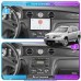 Штатная магнитола Lesko для Mitsubishi Outlander I 2002-2008 экран 10" 4/64 QLED CarPlay 4G Wi-Fi GPS 360 Prime