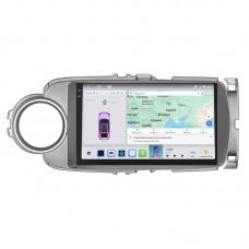 Штатная магнитола Lesko для Toyota Yaris III 2010-2014 экран 9" 4/64 QLED CarPlay 4G Wi-Fi GPS 360 Prime Штатная магнитола Lesko для Toyota Yaris III 2010-2014 экран 9" 4/64 QLED CarPlay 4G Wi-Fi GPS 360 Prime