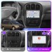 Штатная магнитола Lesko для Chrysler Voyager IV Рестайлинг 2004-2008 экран 10" 4/64 QLED CarPlay 4G Wi-Fi GPS 360 Prime